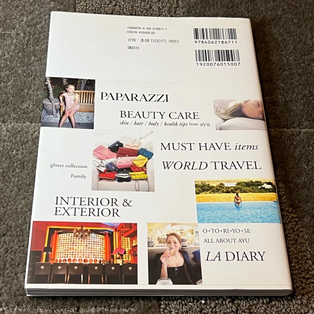 Ayu Lifestyle Book Ayu Hamasaki Japanese Singer Actress Model J-Pop Music Japan - Picture 2 of 16